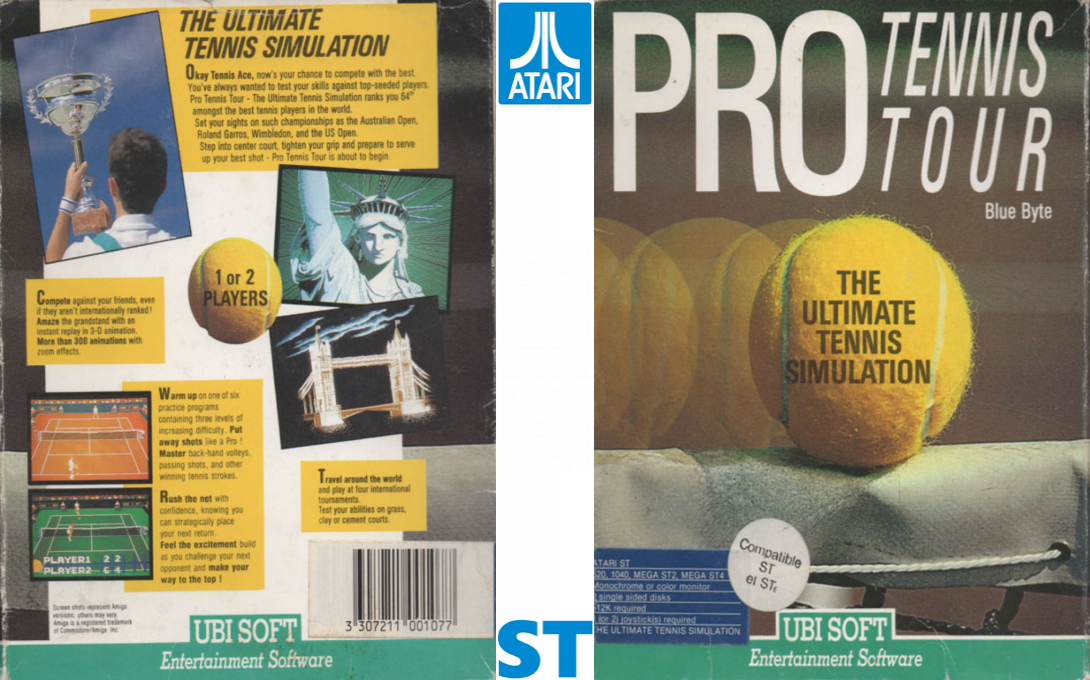 Pro Tennis Tour — box-texture (EU)