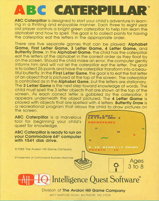 ABC Caterpillar — box-2D-back (EU)