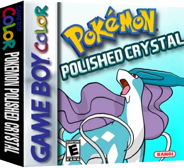 Pokémon Polished Crystal Version — box-3D (WOR)