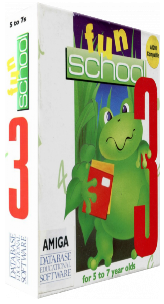 Fun School 3 - For 5 to 7 Year Olds — box-3D (EU)