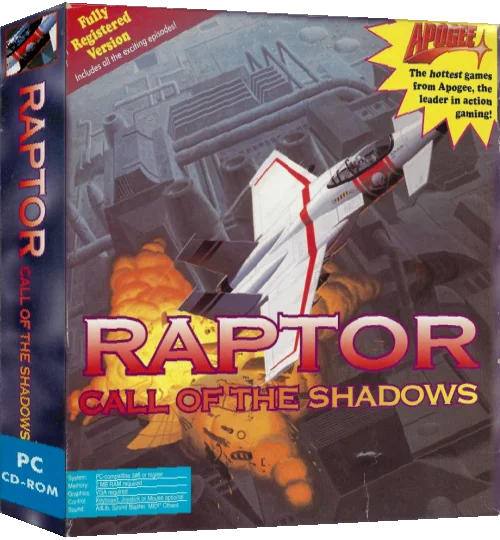Raptor - Call Of The Shadows — box-3D (US)