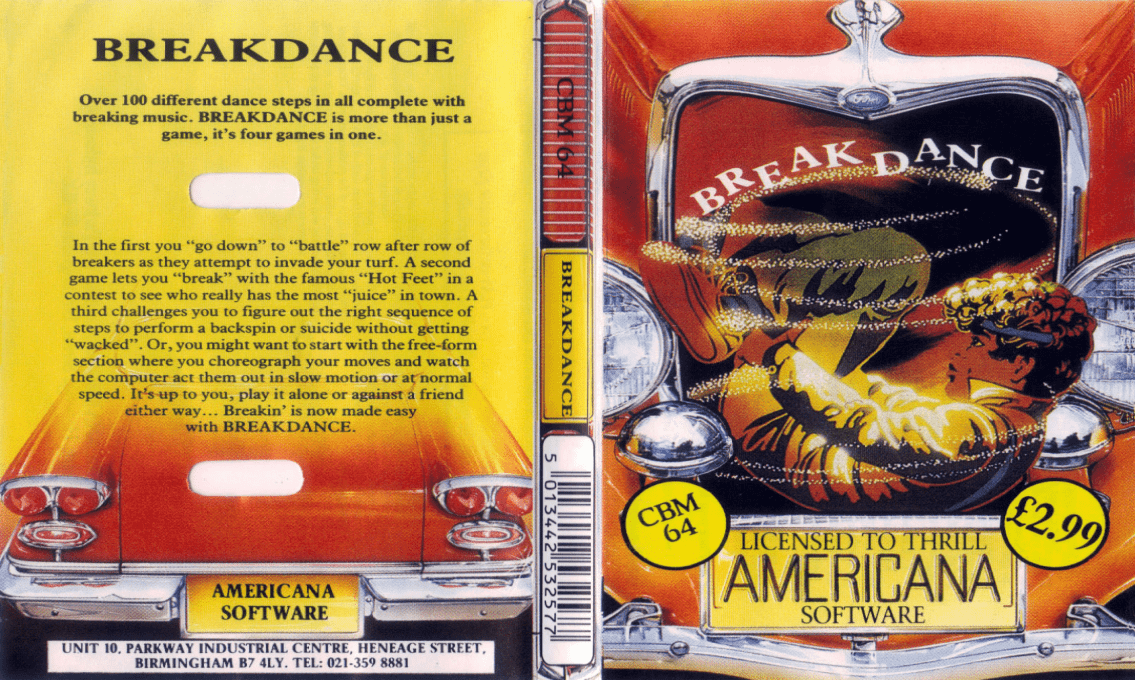 Break Dance — box-texture (EU)