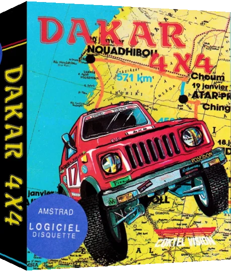 Dakar 4x4 — box-3D (FR)