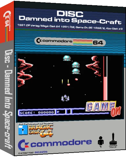 DISC : Damned into Space-Craft — box-3D (CUS)