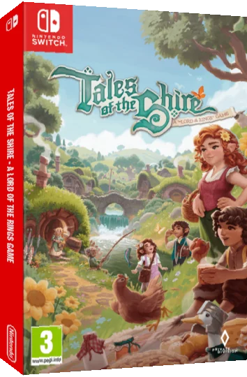 Tales of the Shire - A Lord of the Rings Game — box-3D (EU)