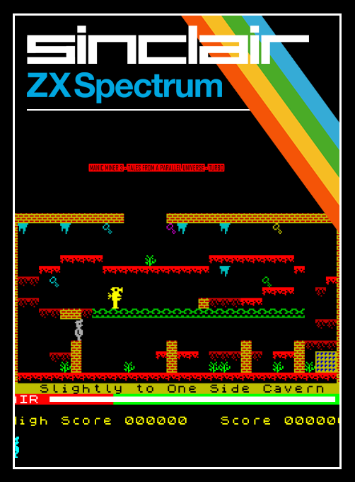 Manic Miner 3 - Tales from a Parallel Universe box art