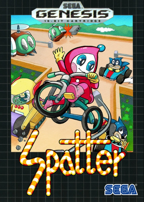 Sanrin San-chan : Spatter box art