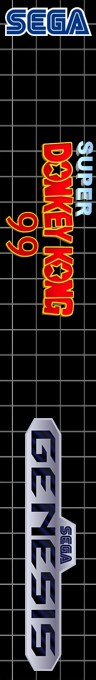 Super Donkey Kong 99 — box-2D-side (SS)