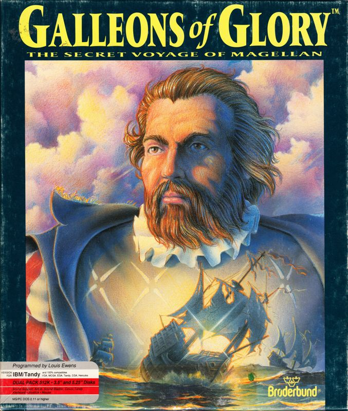 Galleons of Glory - The Secret Voyage of Magellan box art