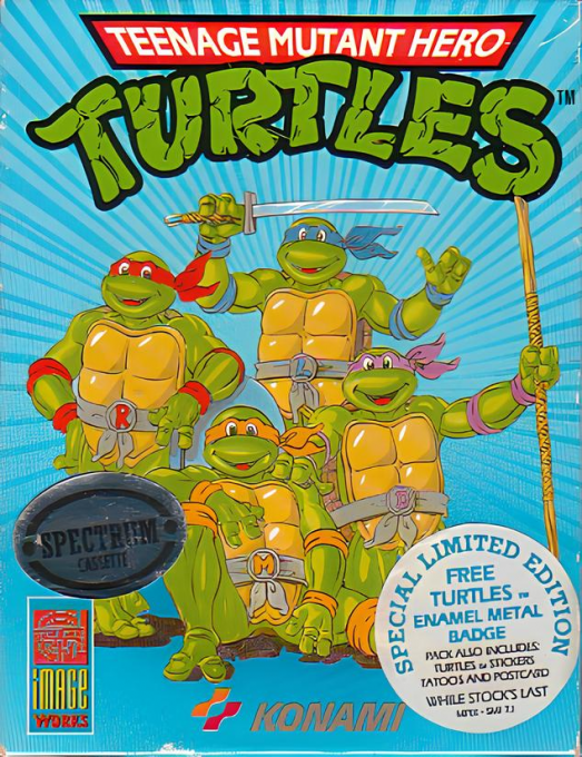 Teenage Mutant Hero Turtles box art