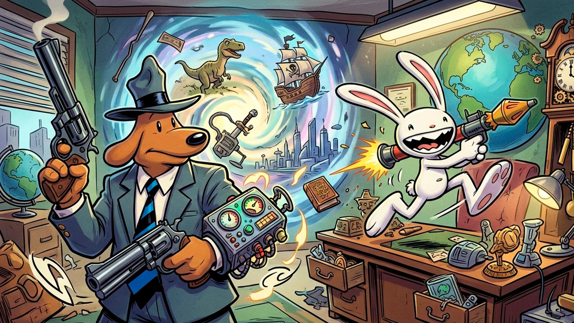 Sam and Max Beyond Time and Space — fanart