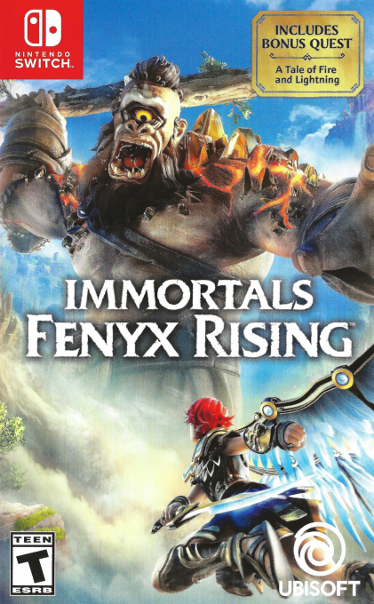 Immortals Fenyx Rising box art