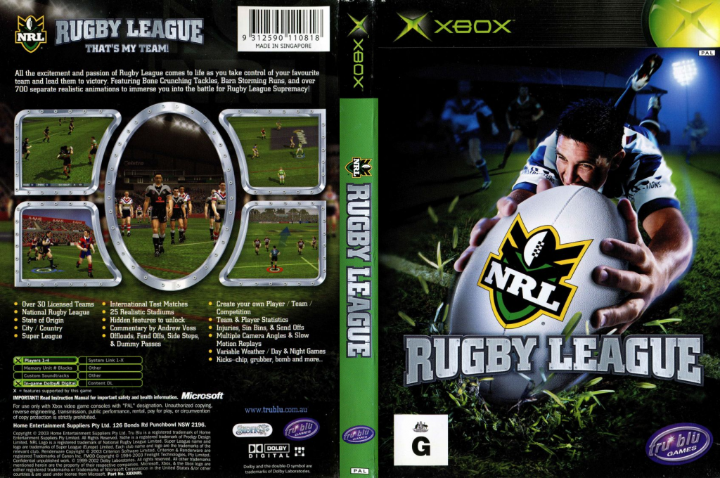 Rugby League — box-texture (AU)