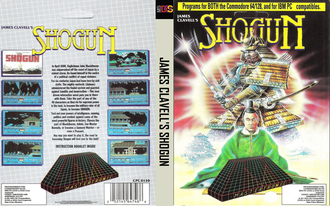 James Clavell's Shogun — box-texture (US)