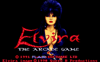 Elvira - The Arcade Game — sstitle (WOR)