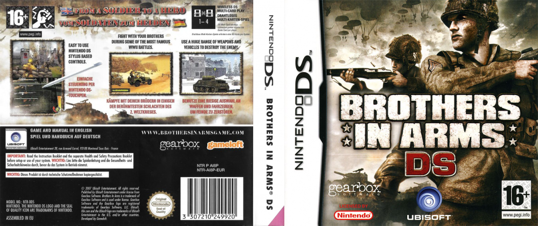 Brothers in Arms DS — box-texture (EU)