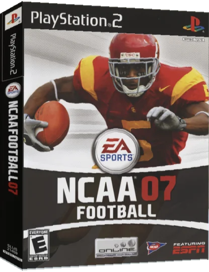 NCAA Football 07 — box-3D (US)