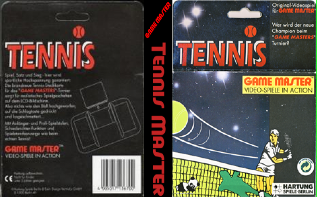Tennis Master — box-texture (DE)