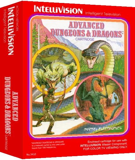 Advanced Dungeons & Dragons - Treasure of Tarmin — box-3D (WOR)