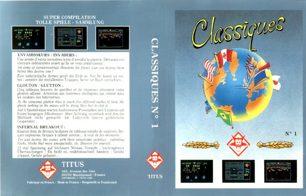 Classiques Volume 1 — box-texture (WOR)