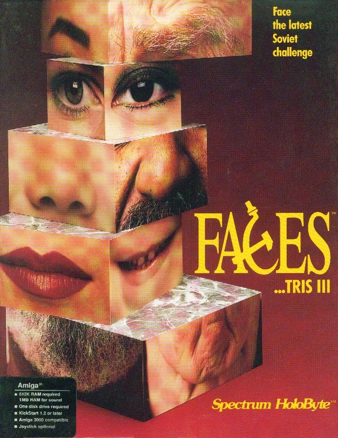 Faces ... Tris 3 box art