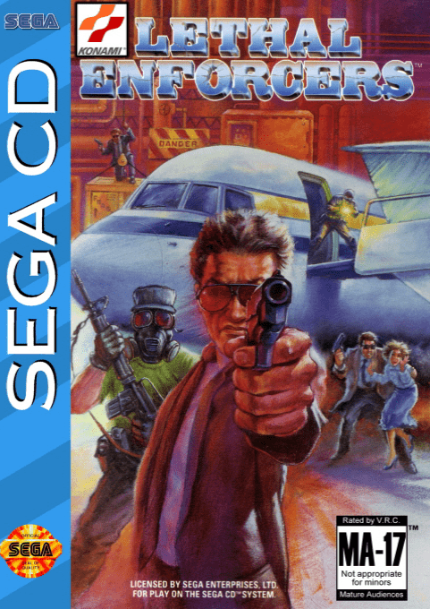 Lethal Enforcers box art