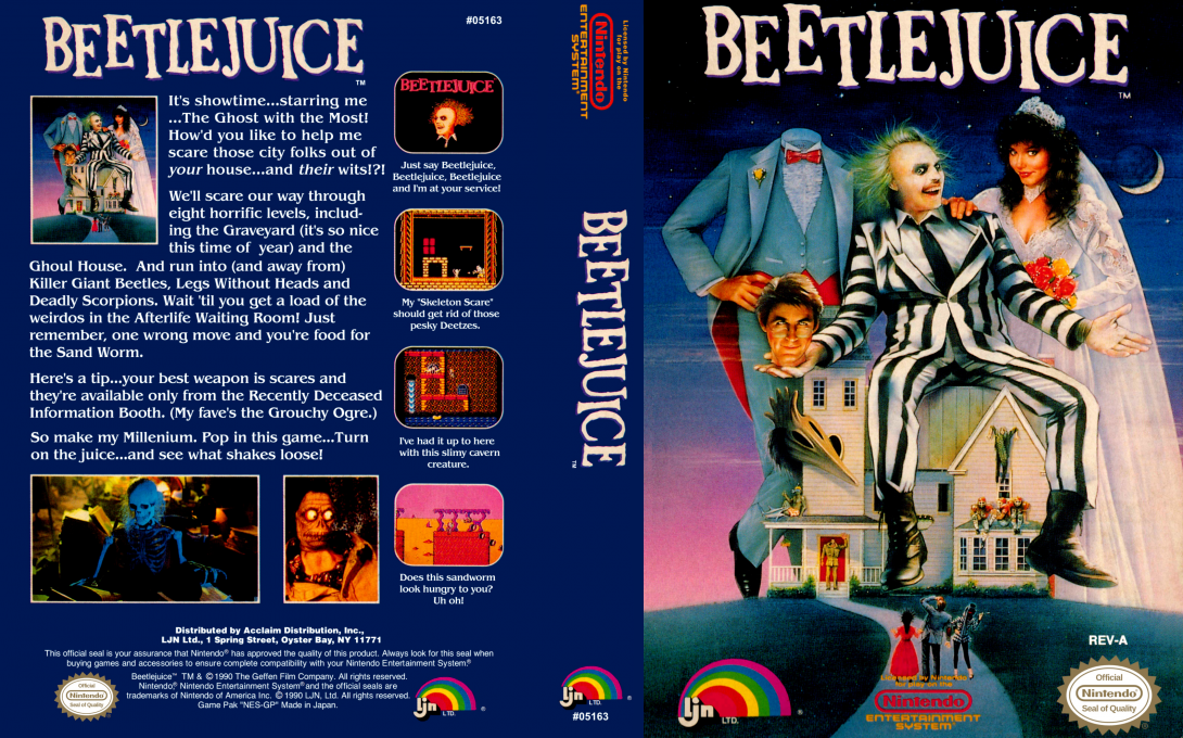 Beetlejuice — box-texture (US)