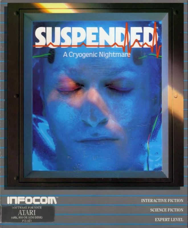 Suspended box art