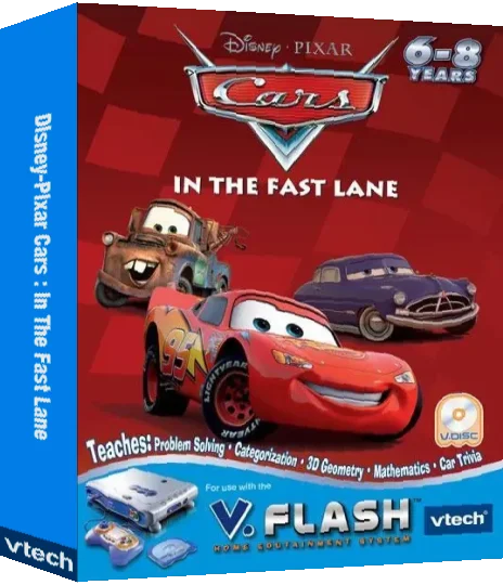 Disney-Pixar Cars - In The Fast Lane — box-3D (US)