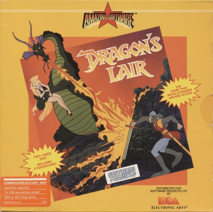 Dragon's Lair box art