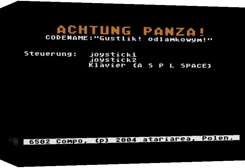 Achtung Panza! — box-3D (WOR)