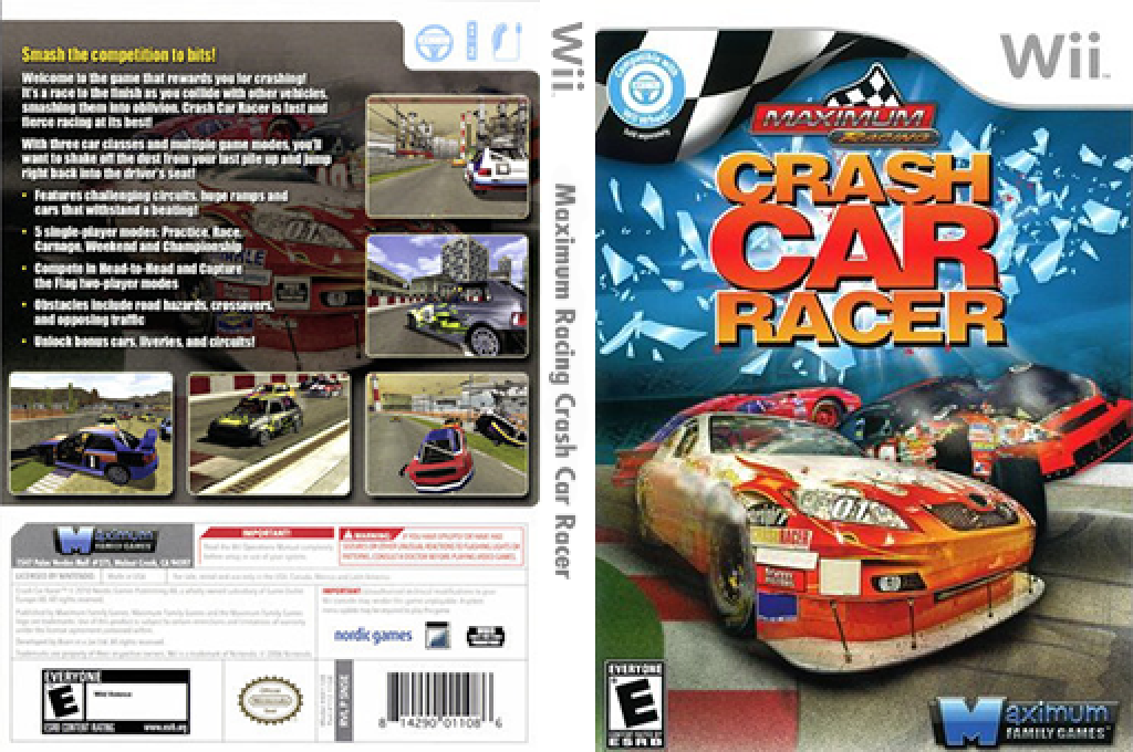 Crash Car Racer — box-texture (US)