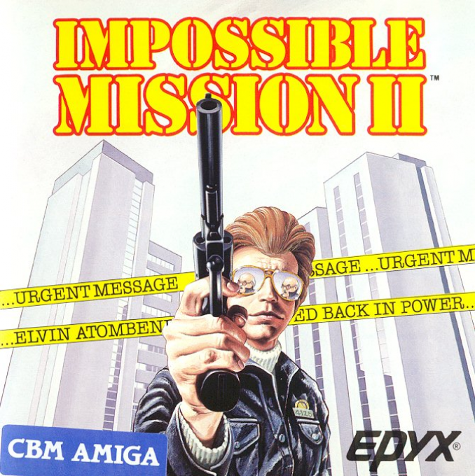 Impossible Mission 2 — box-2D (EU)
