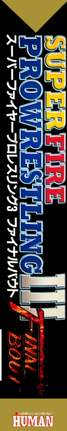 Super Fire Pro Wrestling 3 - Final Bout — box-2D-side (JP)