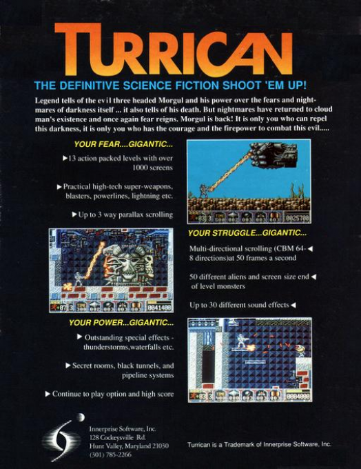 Turrican — box-2D-back (EU)