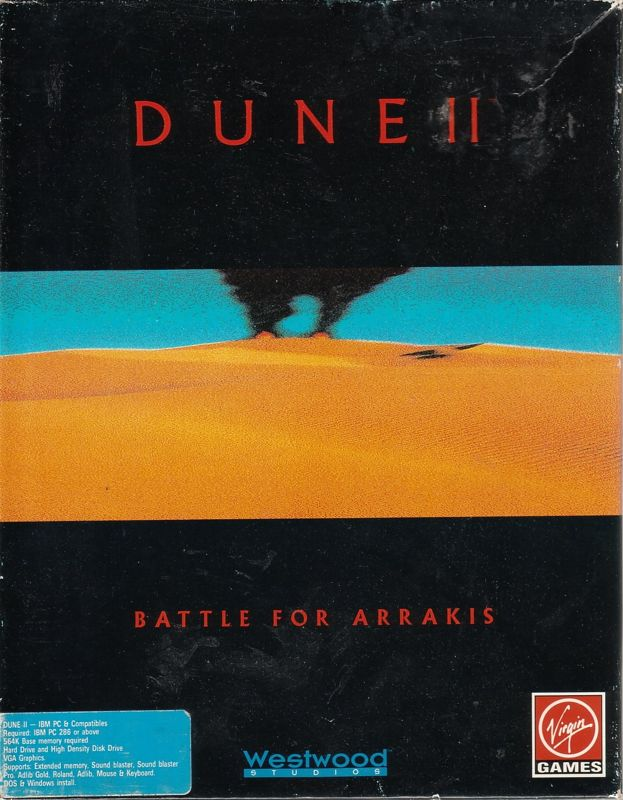 Dune 2 - Battle for Arrakis — box-2D (EU)