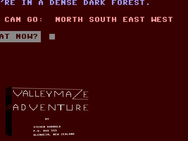 Valleymaze Adventure — mixrbv2 (WOR)