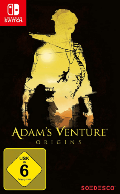 Adam's Venture - Origins — box-2D (DE)