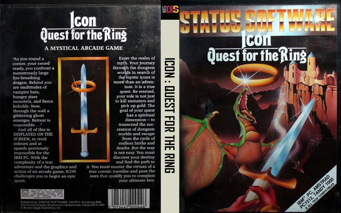 Icon - The Quest For The Ring — box-texture (EU)