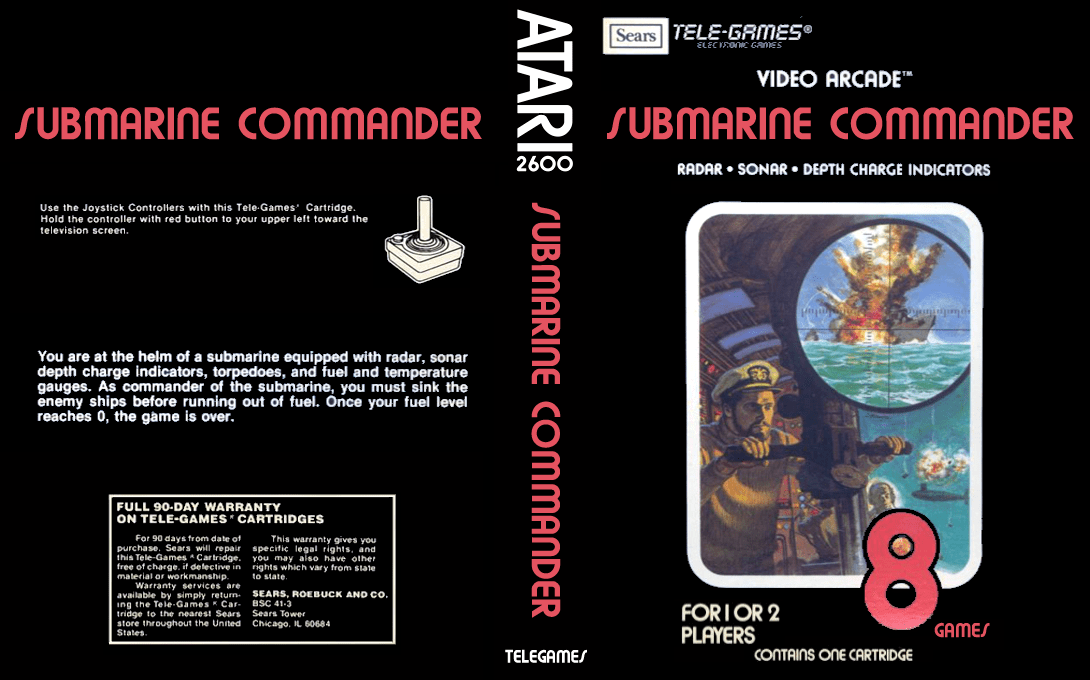 Submarine Commander — box-texture (US)