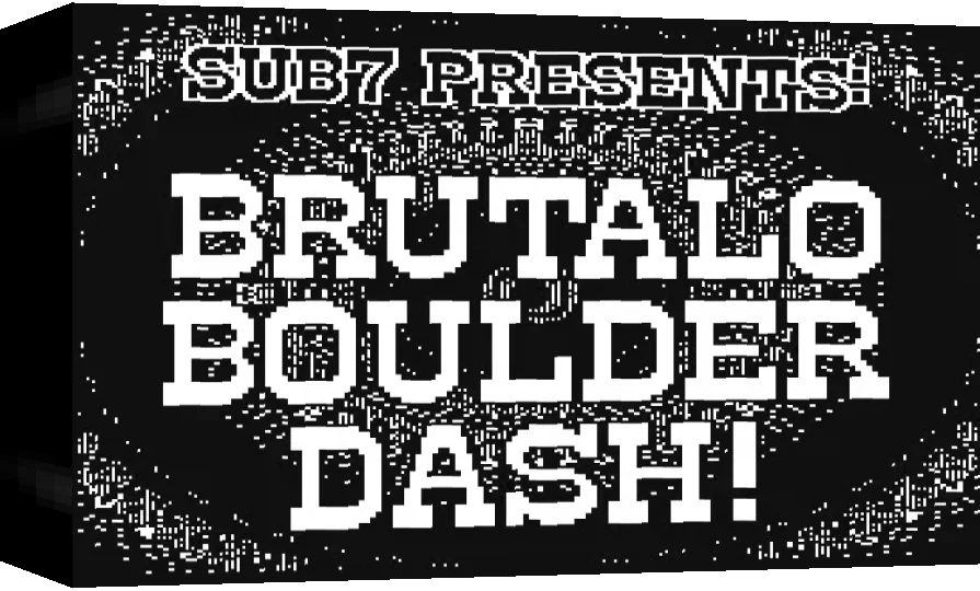 Brutalo Boulder Dash — box-3D (WOR)