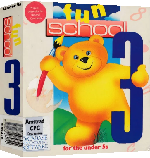 Fun School 3 - For Under 5s — box-3D (EU)