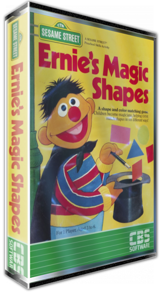 Ernie's Magic Shapes — box-3D (US)