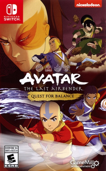 Avatar The Last Airbender - Quest for Balance box art