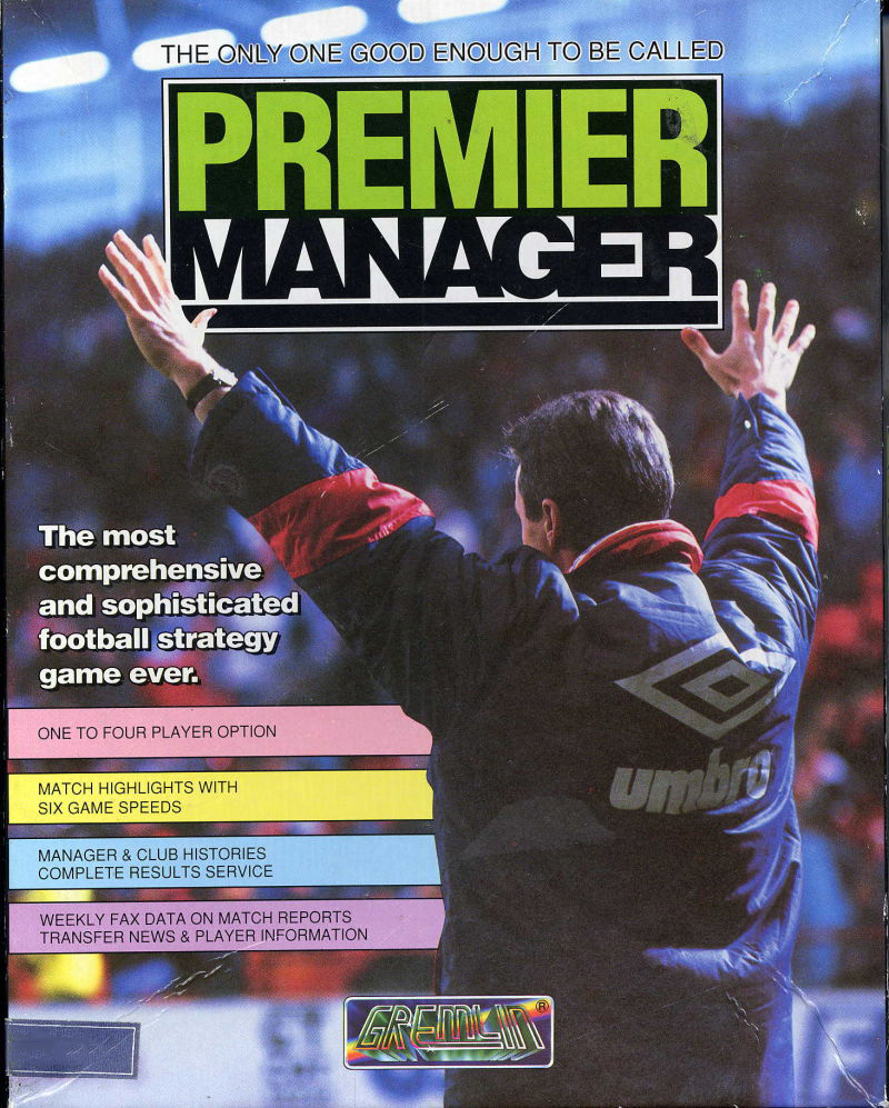 Premier Manager — box-2D (UK)