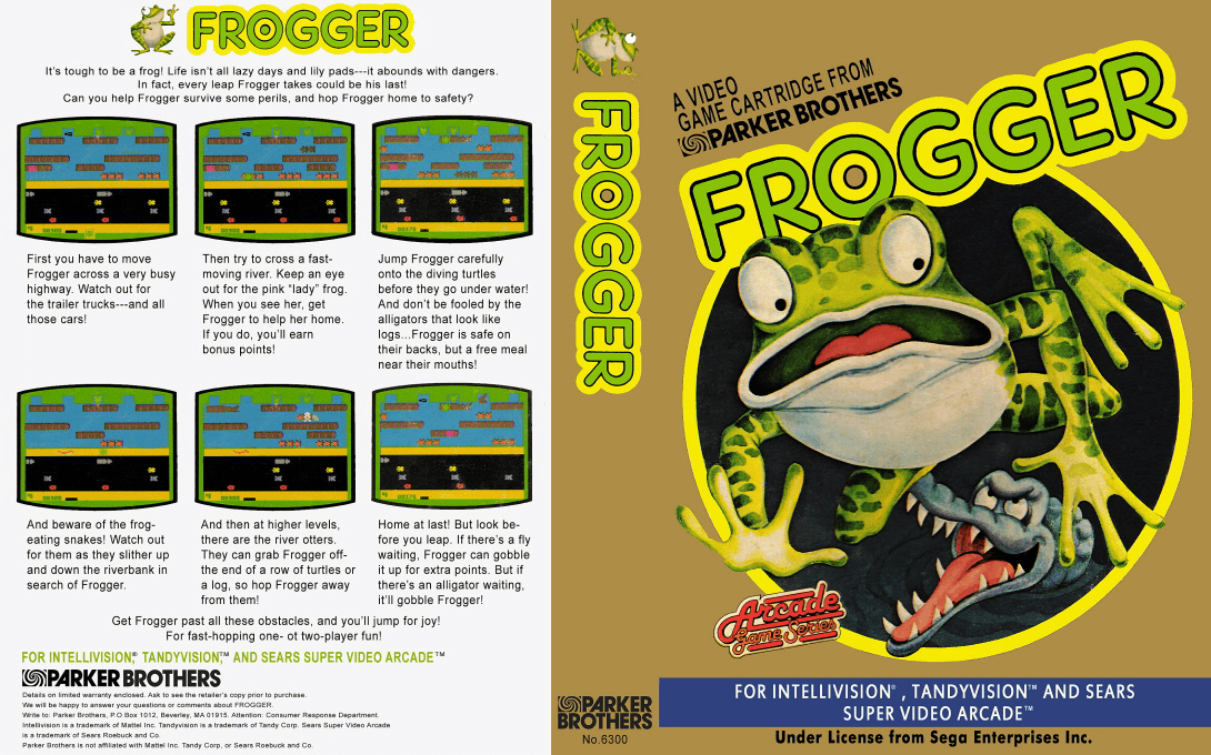 Frogger — box-texture (US)