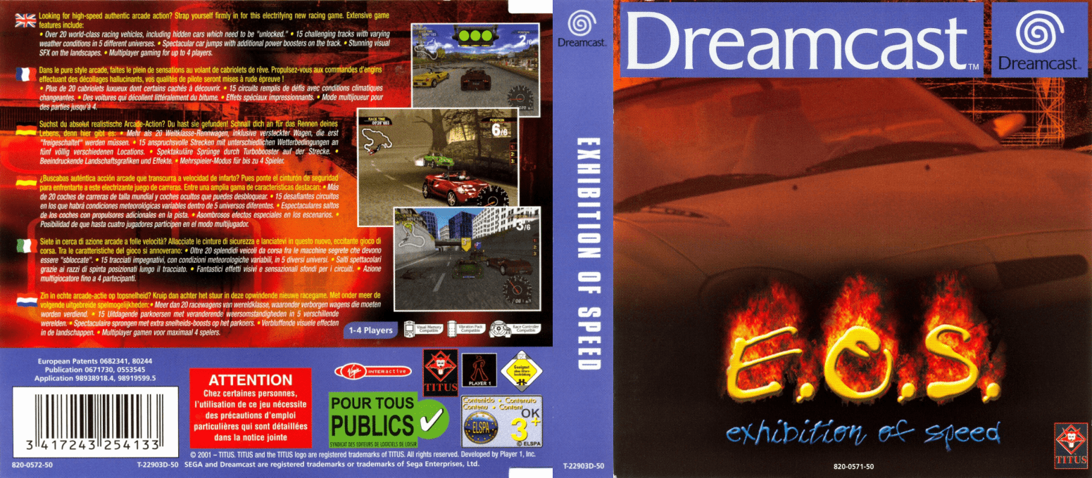 Exhibition of Speed — box-texture (EU)