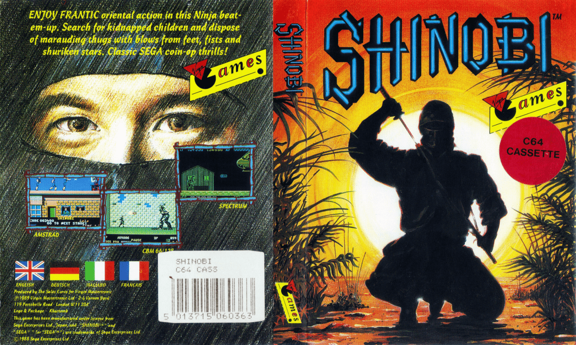 Shinobi — box-texture (EU)
