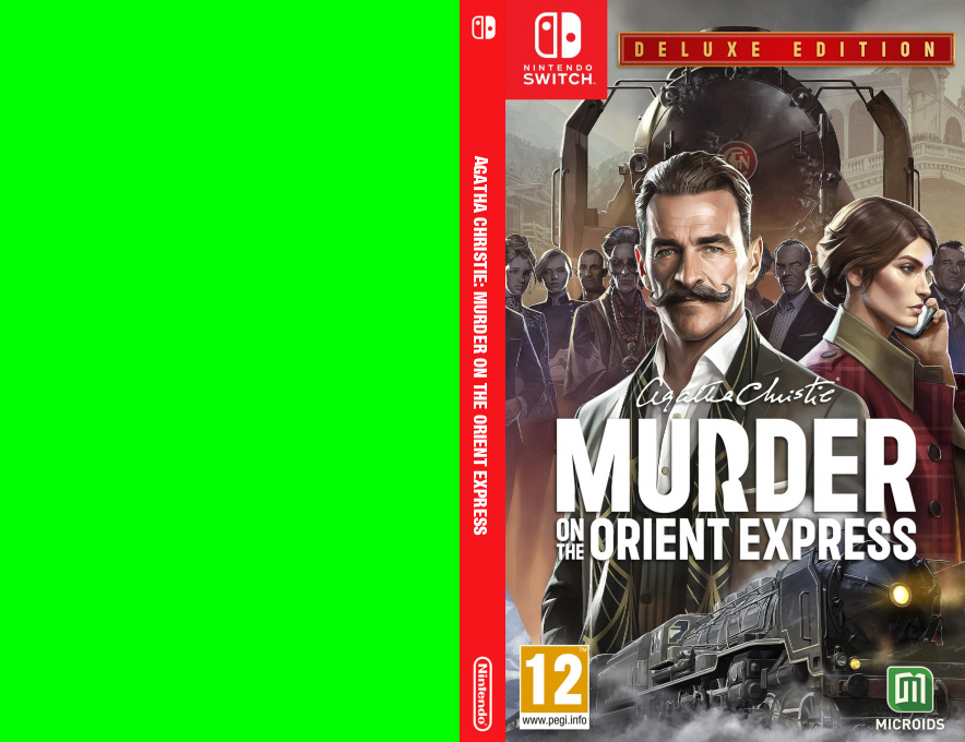 Agatha Christie - Murder on the Orient Express — box-texture (EU)