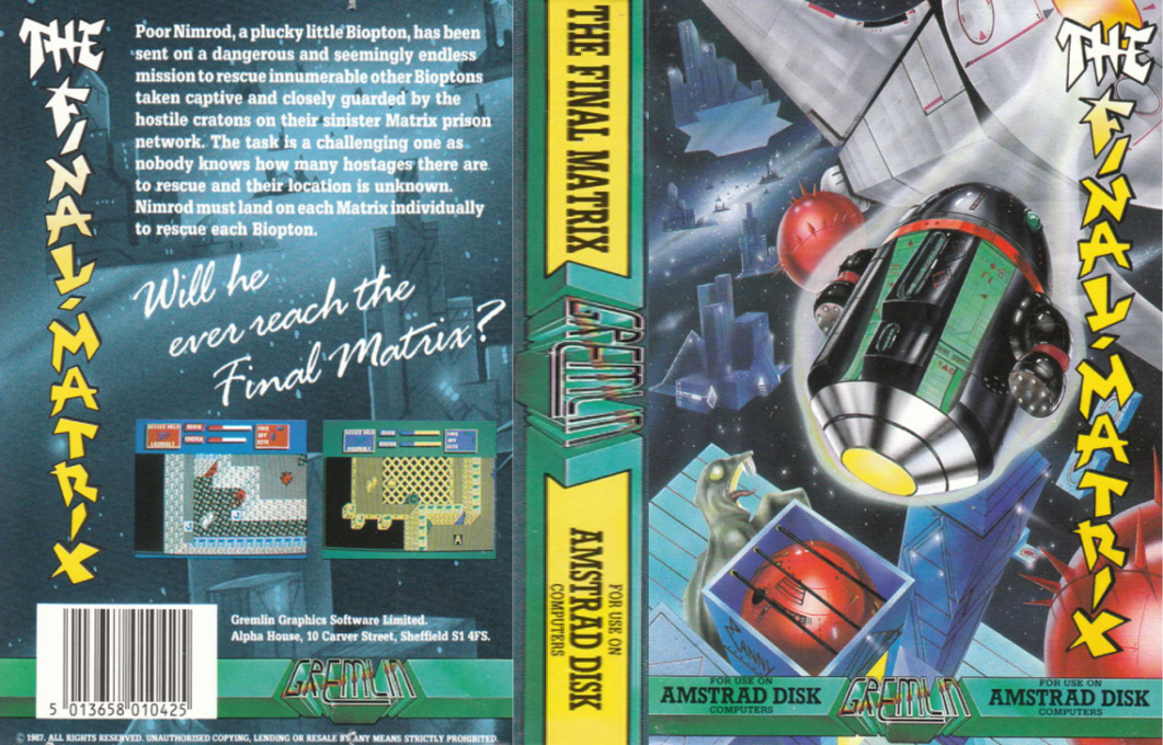 Final Matrix, The — box-texture (EU)